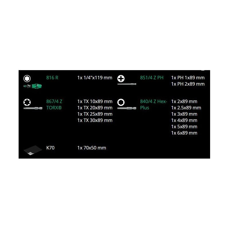  Bicycle Set 2 - Wera