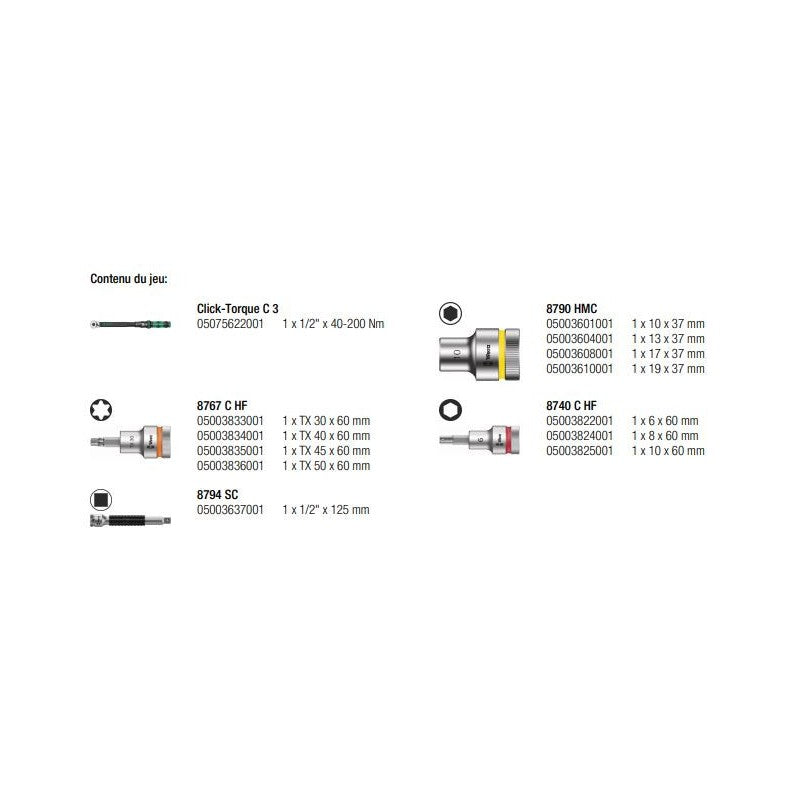 Click-Torque C3 Set 1 - WERA