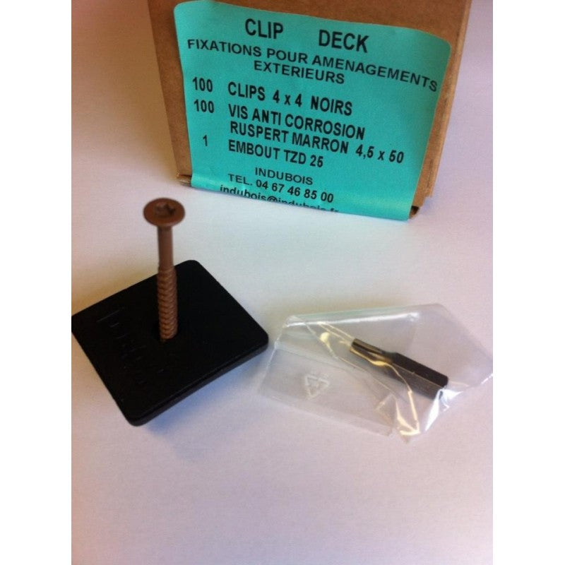  Clips IDECK + Vis + Embout