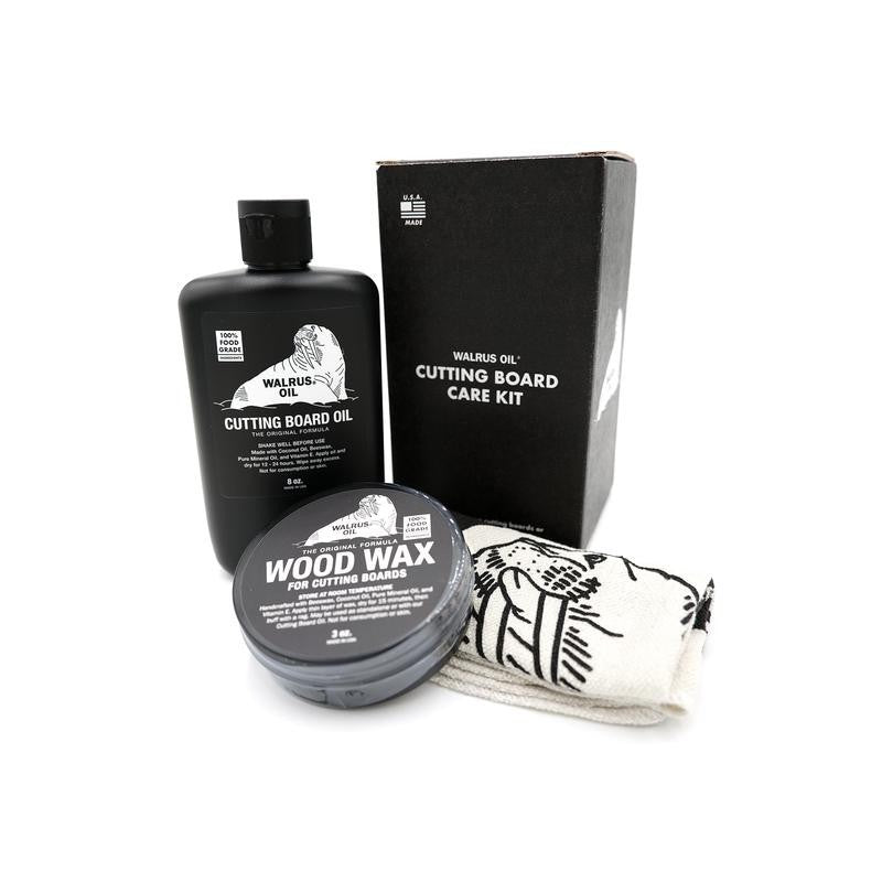  CUTTING BOARD CARE KIT - WALRUS OIL