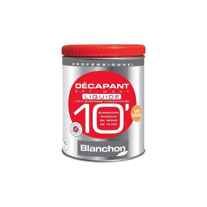  Décapant Bâtiment 10mn Liquide BLANCHON