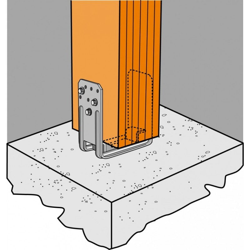  Embase De Poteau Simpson PU