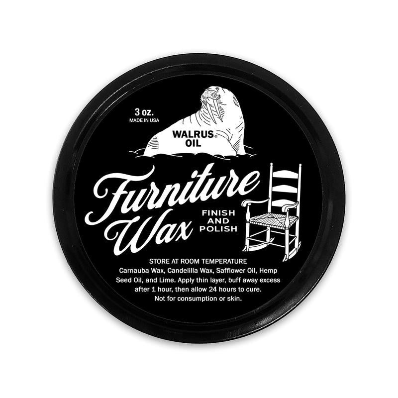  FURNITURE WAX 3oz - WALRUS OIL