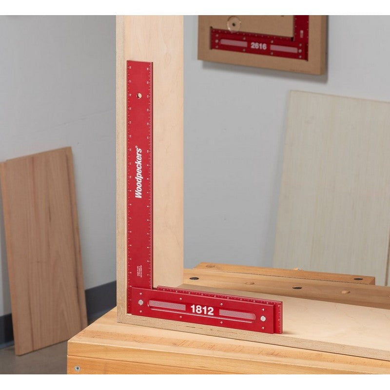  Grandes équerres De Précision Pour Menuisiers (version Métrique) - Woodpeckers