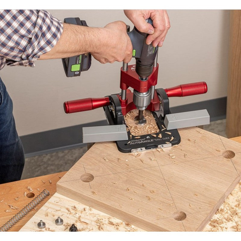  Guide De Perçage D'angle Automatique Version "Deluxe" - Woodpeckers
