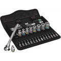  Jeu Cliquet Zyklop Metal Avec Carré Traversant - WERA