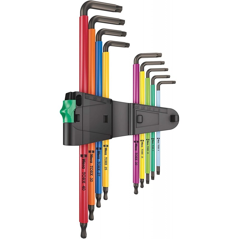  Jeu De Clés Coudées Torx 976/9 - WERA