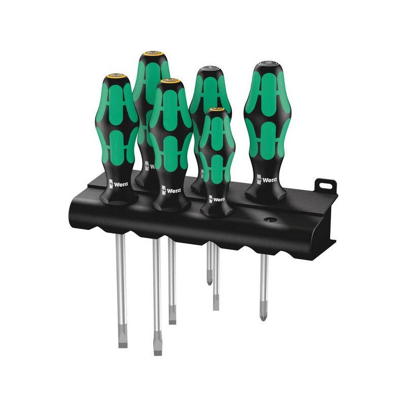  Jeu De Tournevis 334/355/6 Rack - WERA