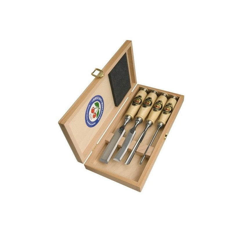  KIRSCHEN - (1190) Jeu De 4 Ciseaux à Bois Différents