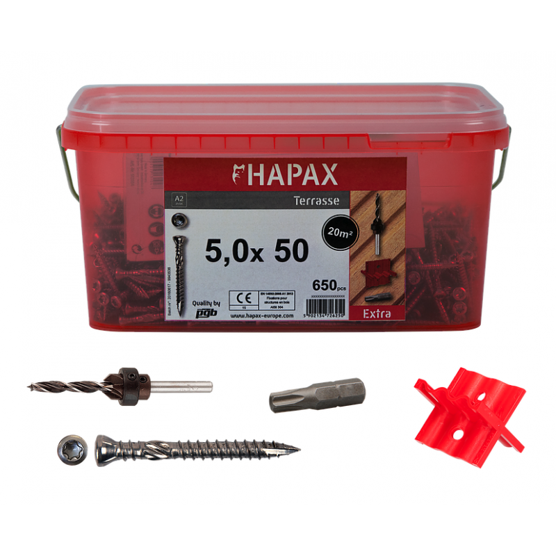  Kit De Fixation Deck D - HAPAX