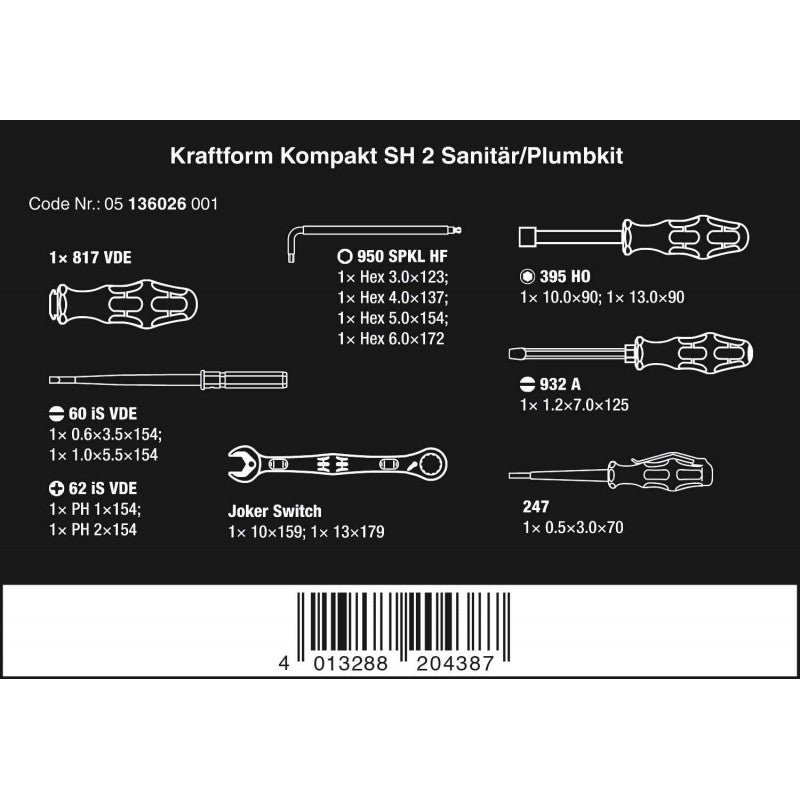  Kraftform Kompakt SH 2 Sanitaires / Chauffage - WERA