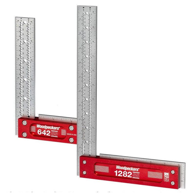  Lot De 2 équerres En Inox (Version Métrique) - Woodpeckers