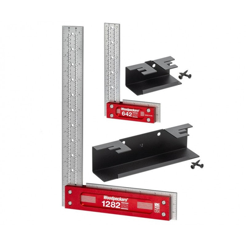  Lot De 2 équerres En Inox (Version Métrique) - Woodpeckers