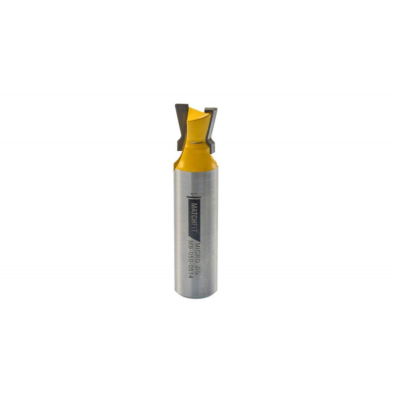  MATCHFIT Dovetail Router Bit (14 Degrés) 1/2" Et 1/4" Shank - MICROJIG
