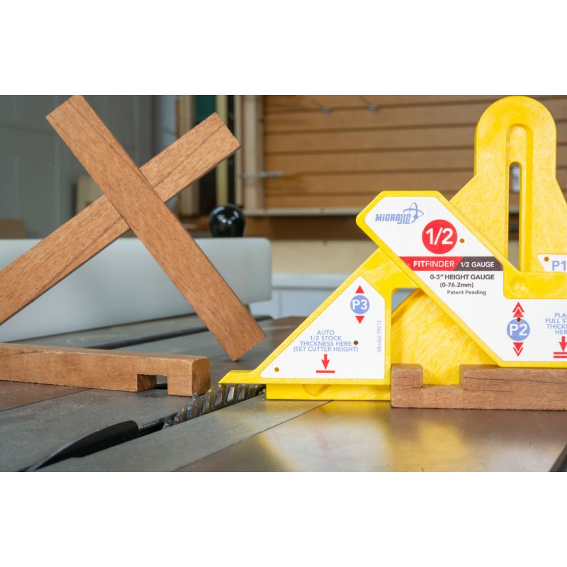  MatchFit FitFinder 1/2 Gauge - MICROJIG
