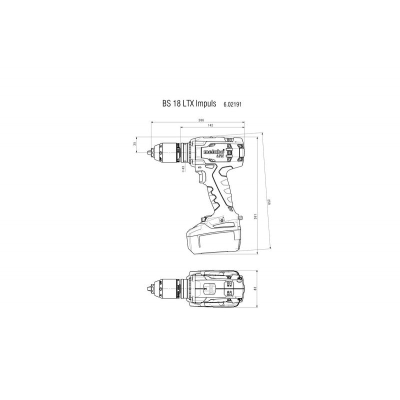  METABO BS 18 LTX Impuls