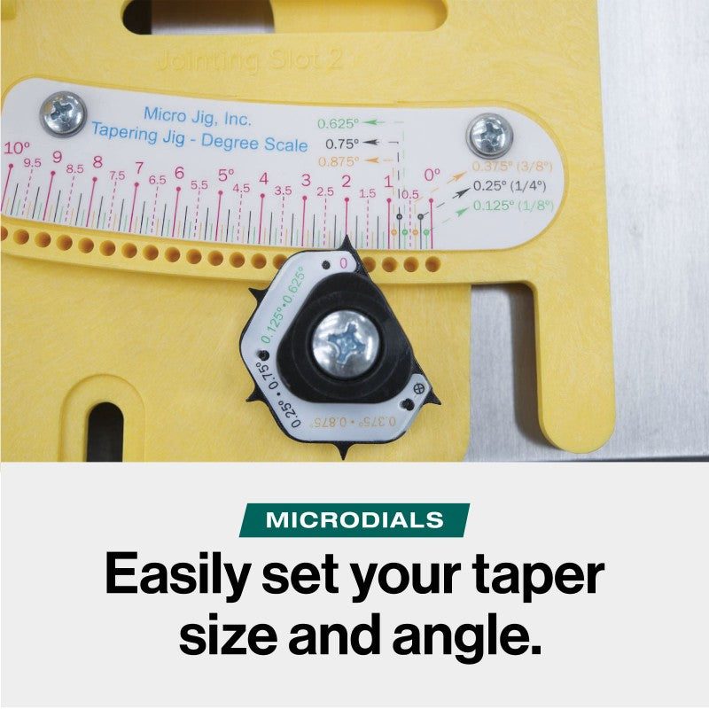  Microdial Tapering Jig TJ-5000 - Microjig