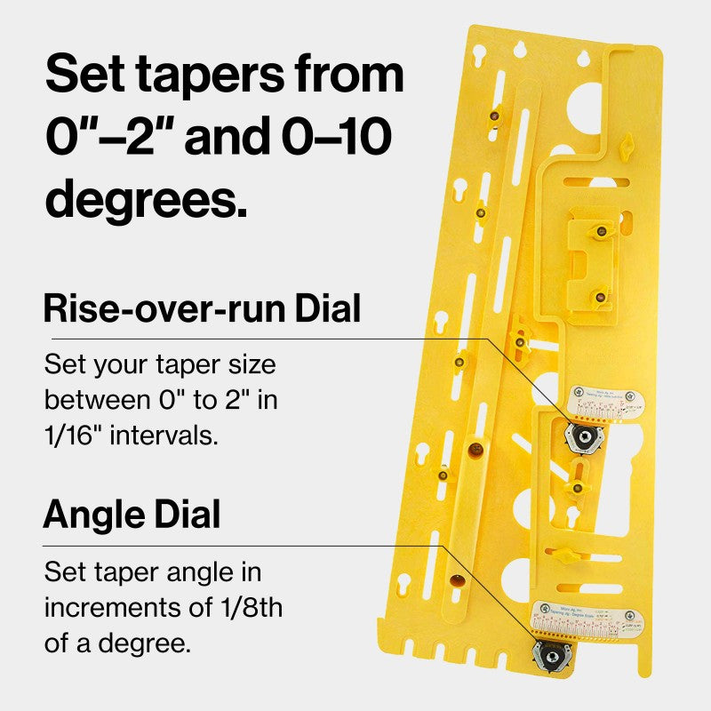  Microdial Tapering Jig TJ-5000 - Microjig