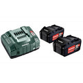  Pack Batteries 18 V / 5,2 Ah + Chargeur METABO