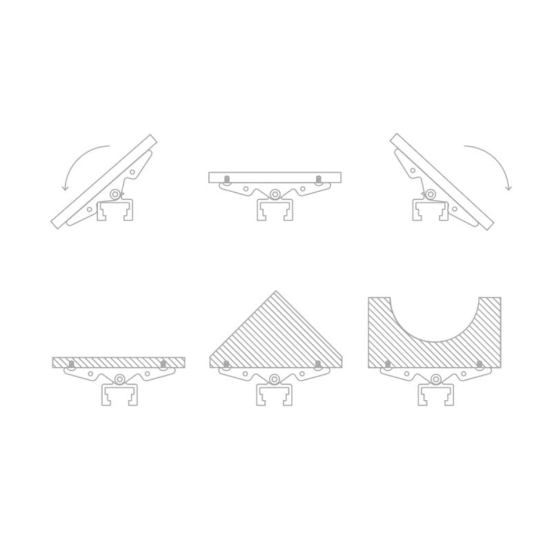  PATINS PIVOTANTS POUR PRL400 - PIHER 02602