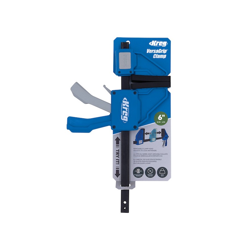  Pince / Presse Serre-joints - Kreg VersaGrip®