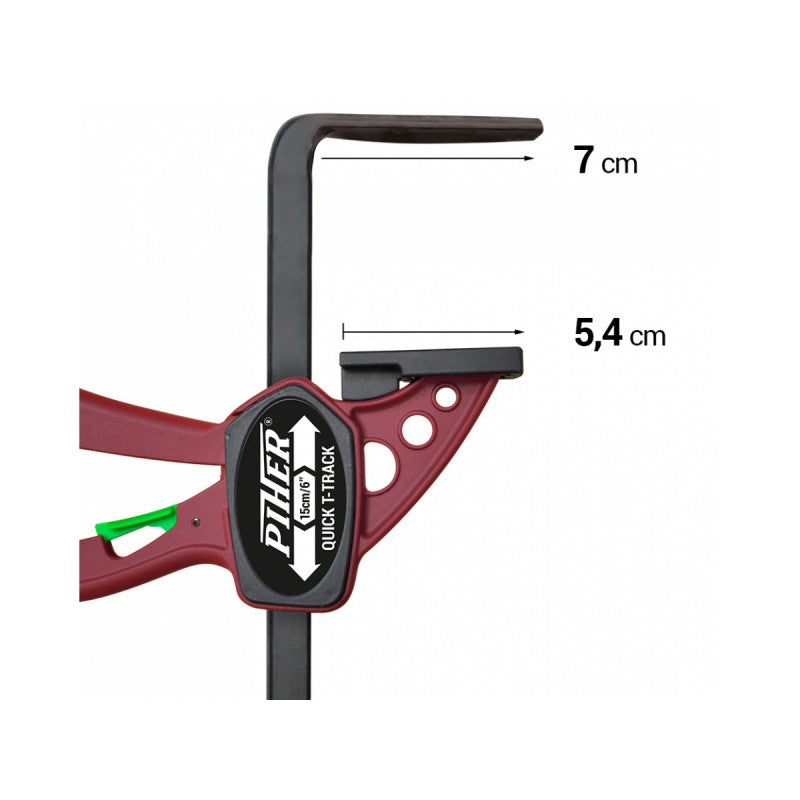  PRESSE T-TRACK QUICK - PIHER
