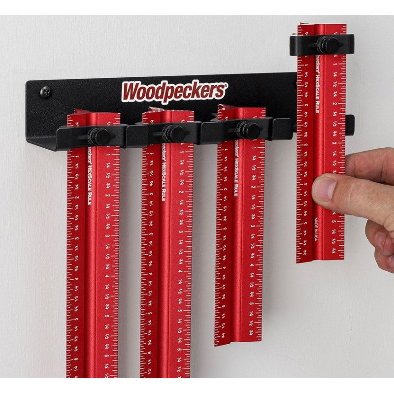  Règles à L'échelle Hexadécimale "HexScale" - Woodpeckers