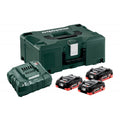  Set De Base 3 X LIHD 4,0 AH + METALOC - METABO