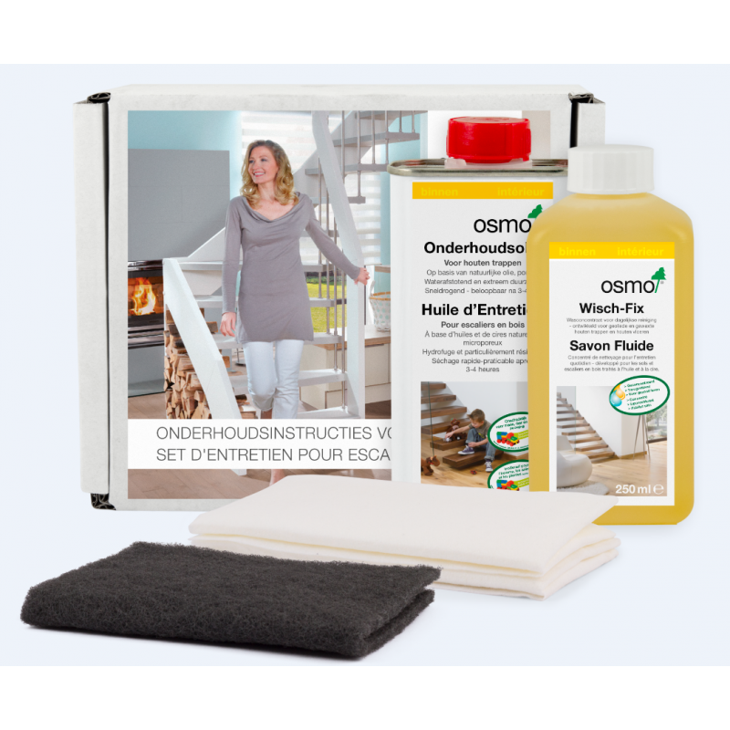  Set D'entretien Pour Escaliers - OSMO