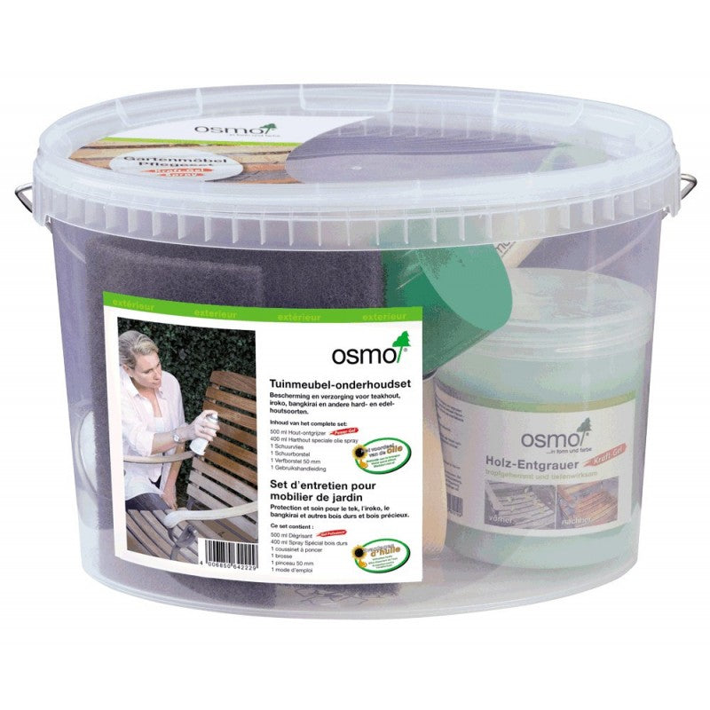  Set D'entretien Pour Meubles De Jardin - OSMO