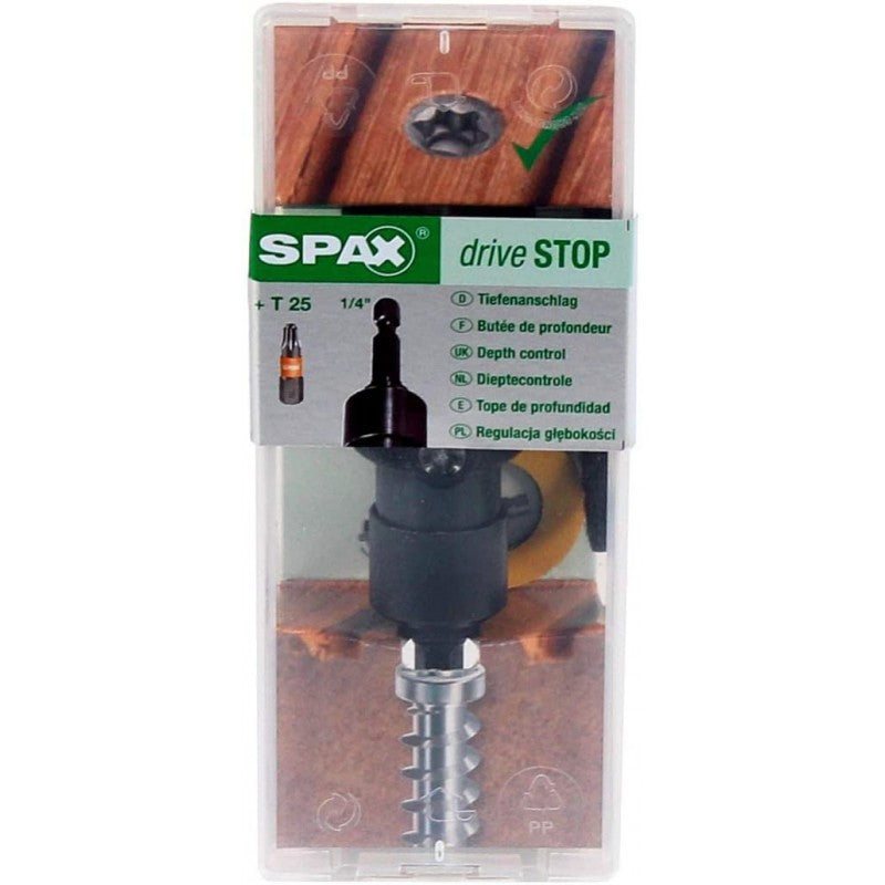  SPAX Porte Embout Avec Butée