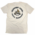  T-Shirt "Support Your Local Wood Shop" Walrus Oil