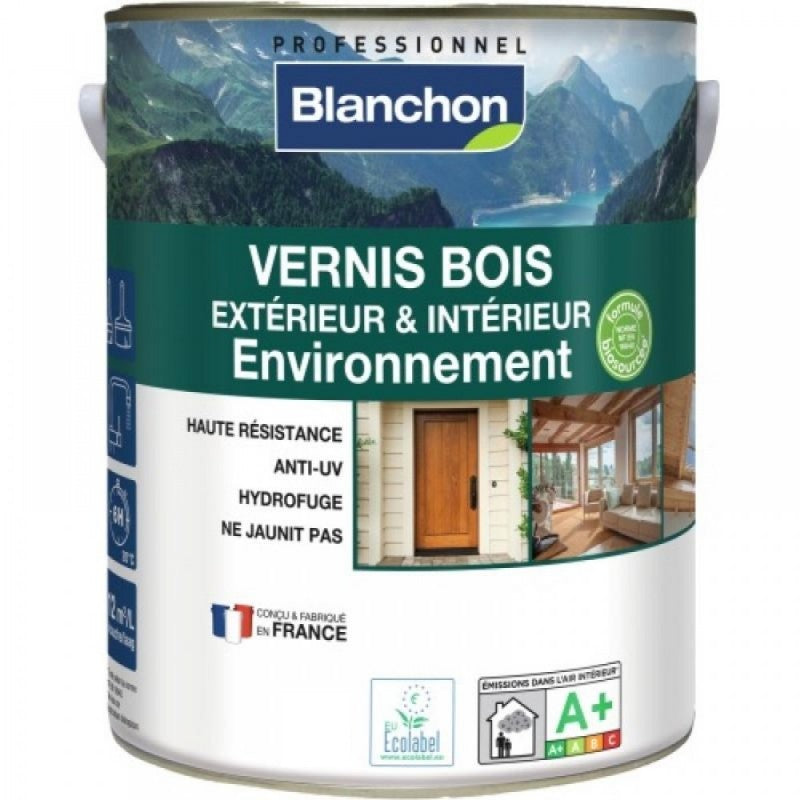  Vernis Bois Extérieur & Intérieur Environnement Biosourcé - BLANCHON
