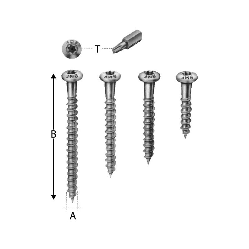  Vis à Bois CSA Torx Simpson