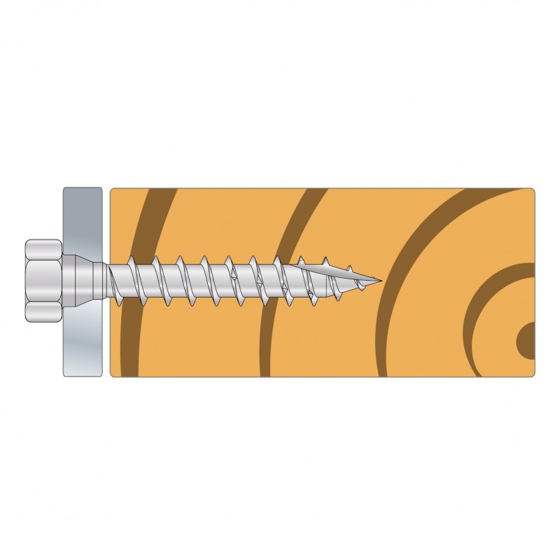  Vis Connecteurs SSHA4 En Inox A4 - Simpson