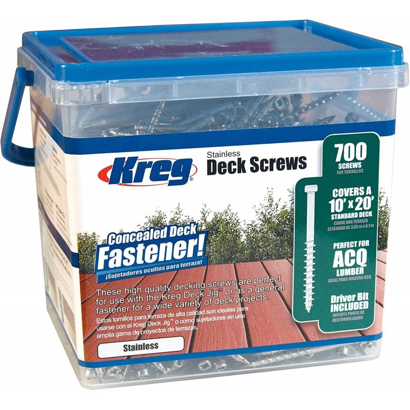  Vis Inox Pour Terrasse Bois - KREG