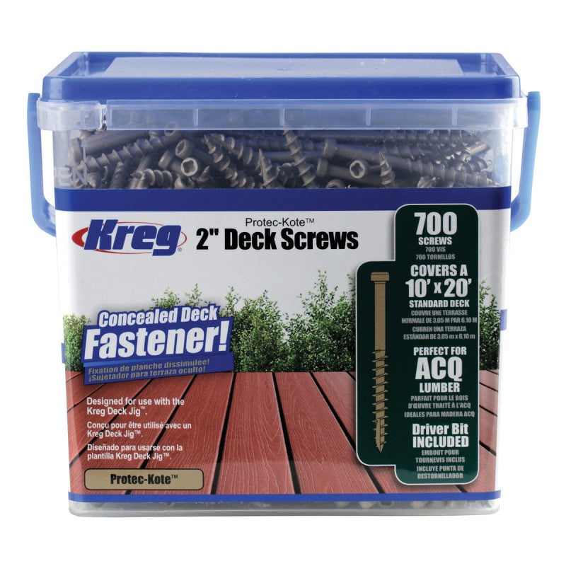  Vis Protec-kote Pour Terrasse Bois - KREG