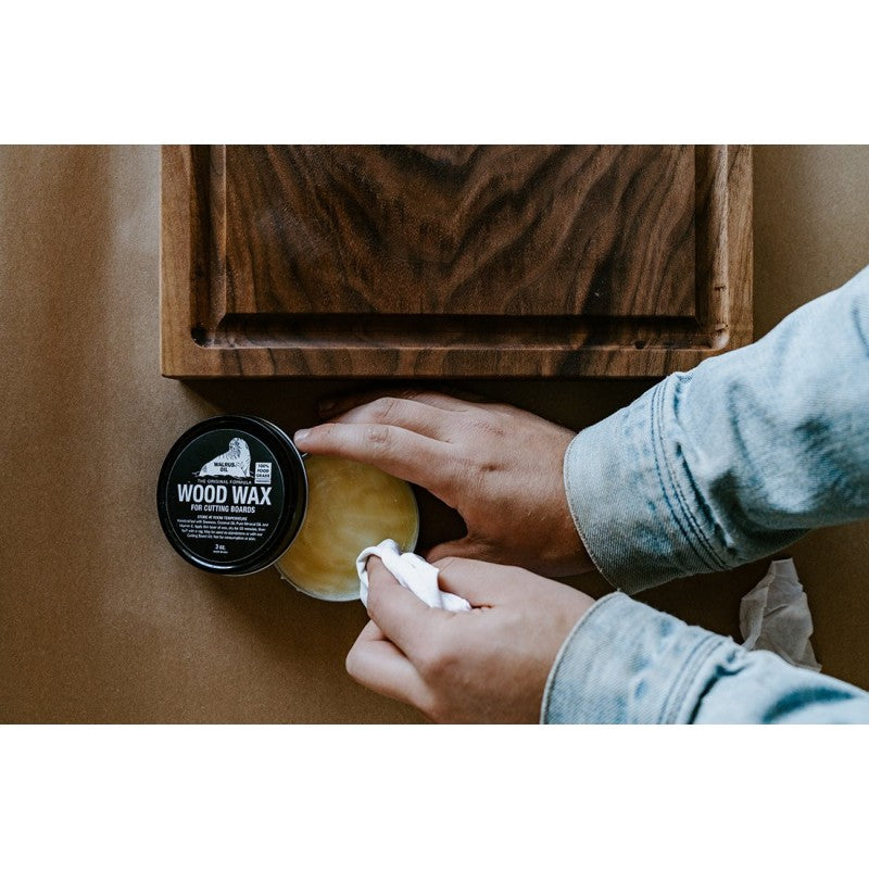  WOOD WAX For CUTTING BOARDS - WALRUS OIL